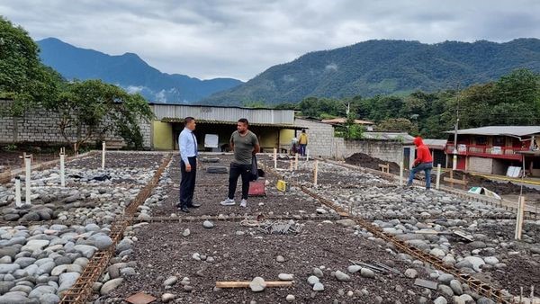 AVANCE DE LA CONSTRUCCIÓN DEL CENTRO DE SALUD TIPO A