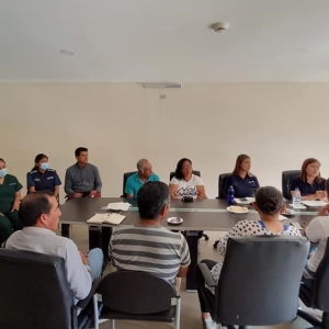 REUNIÓN CON INSTITUCIONES PÚBLICAS, PRIVADAS, PRESIDENTES DE COMINADES Y DEMAS ACTORES SOCIALES DE LA PARROQUIA